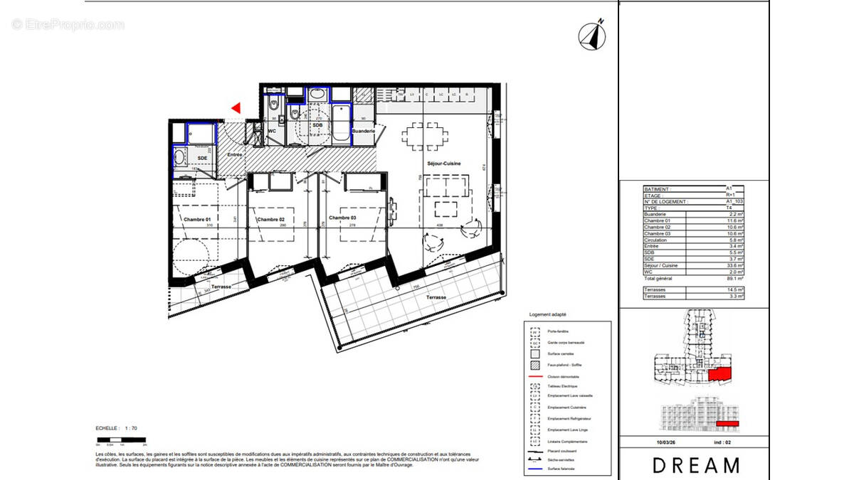 Appartement à SAINT-JULIEN-EN-GENEVOIS