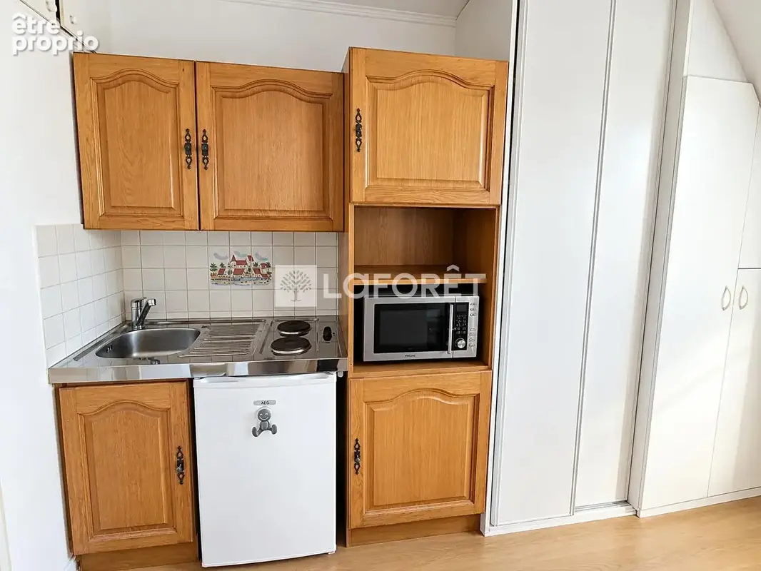 Studio 16 m² - porte dauphine / lalo - photo 4