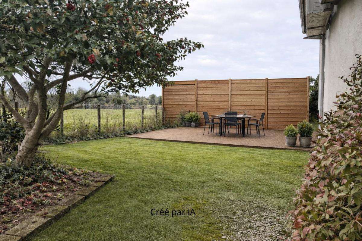 T4 jardin avec travaux et vue dégagée sur le pays basque - photo 3