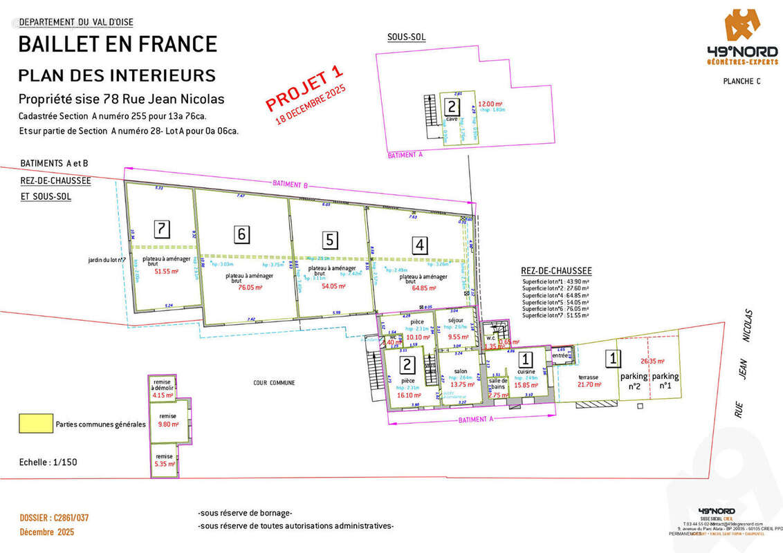 Appartement à BAILLET-EN-FRANCE
