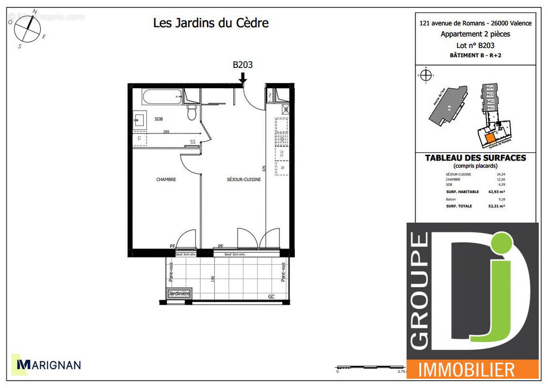Appartement à VALENCE