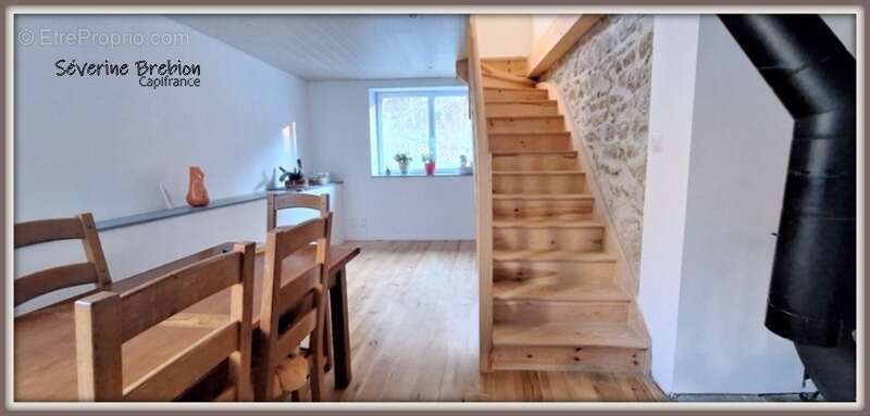 Maison rénovée en pierre de 166 m², 4 chambres, vaste séjour, dépendance, assainissement OK, avec ancien moulin et terrain de 1 - photo 34
