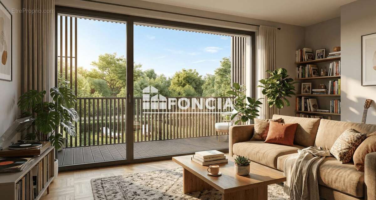  Appartement Neuf 61 m² - Rez-de-Jardin avec Parc Privatif et Résidence Labellisée "Bâtiment Sain" - photo 3