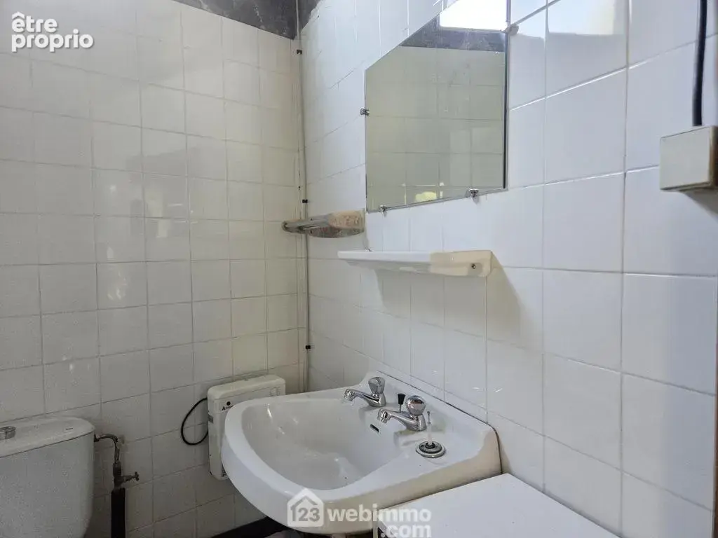 d'une buanderie et d'une salle d'eau avec WC.