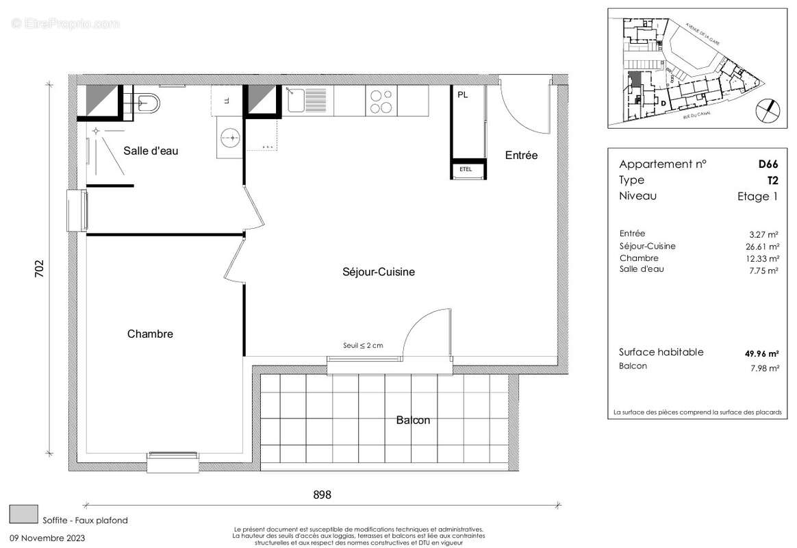 Appartement à BONNEVILLE