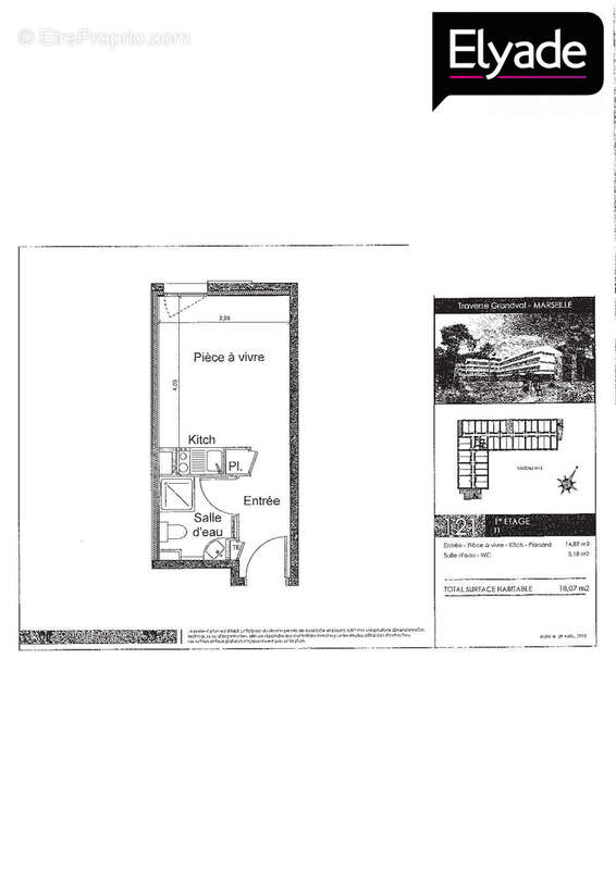 Appartement à MARSEILLE-9E