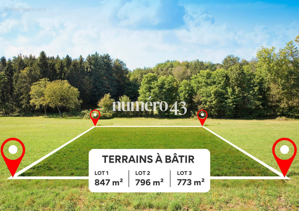 Terrain à OMET