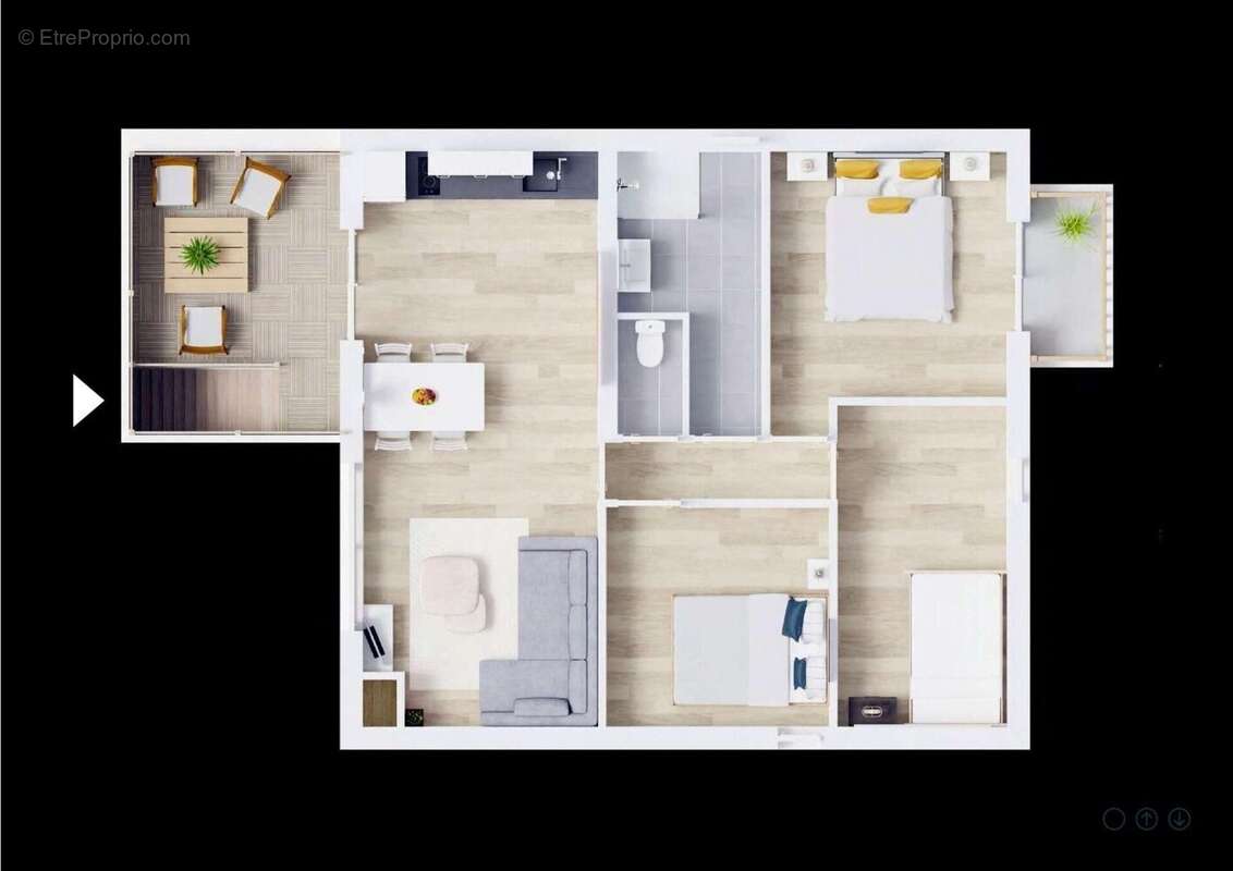 Appartement 47 m² à Lege-Cap-Ferret  - photo 4