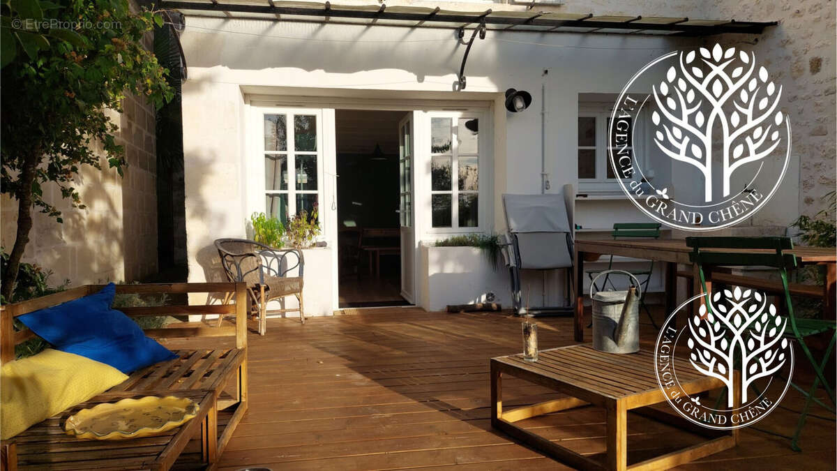 saint savinien maison et jardin hors secteur inondable - Maison à SAINT-SAVINIEN