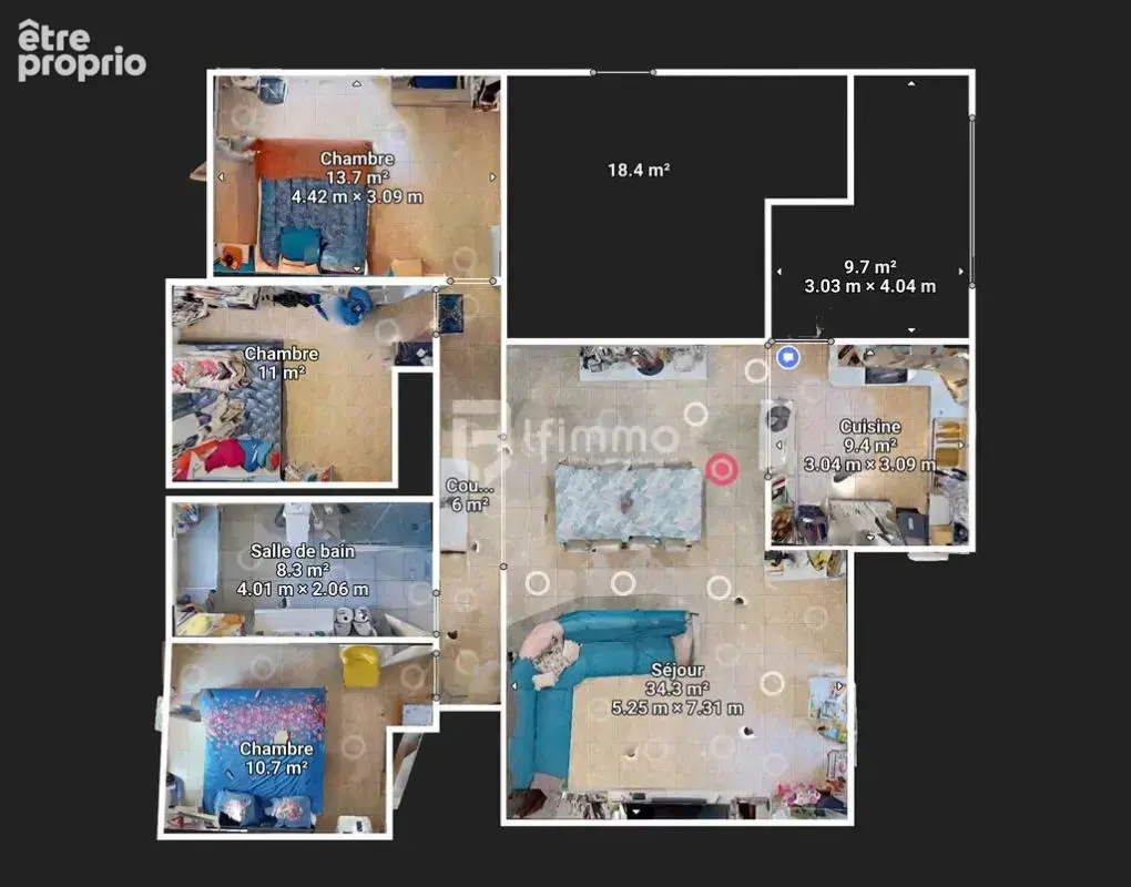 Maison plain-pied 3 faces - 100 m2 - Alenya - photo 12