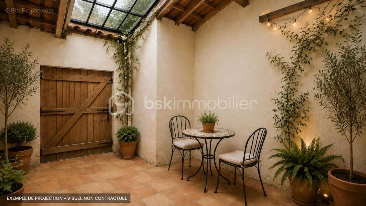 CAUDECOSTE – Maison de bourg T4 à rénover avec garage et patio - photo 20