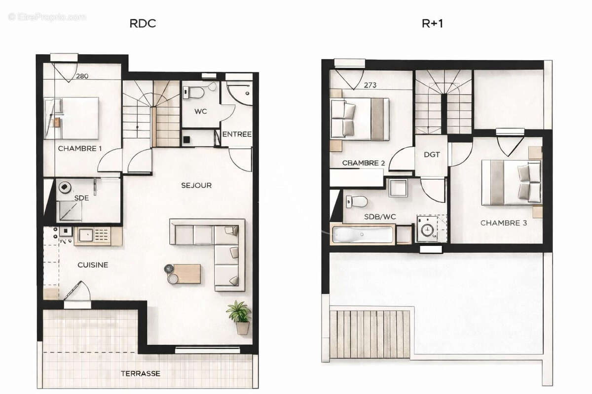 Maison à COLOMIERS