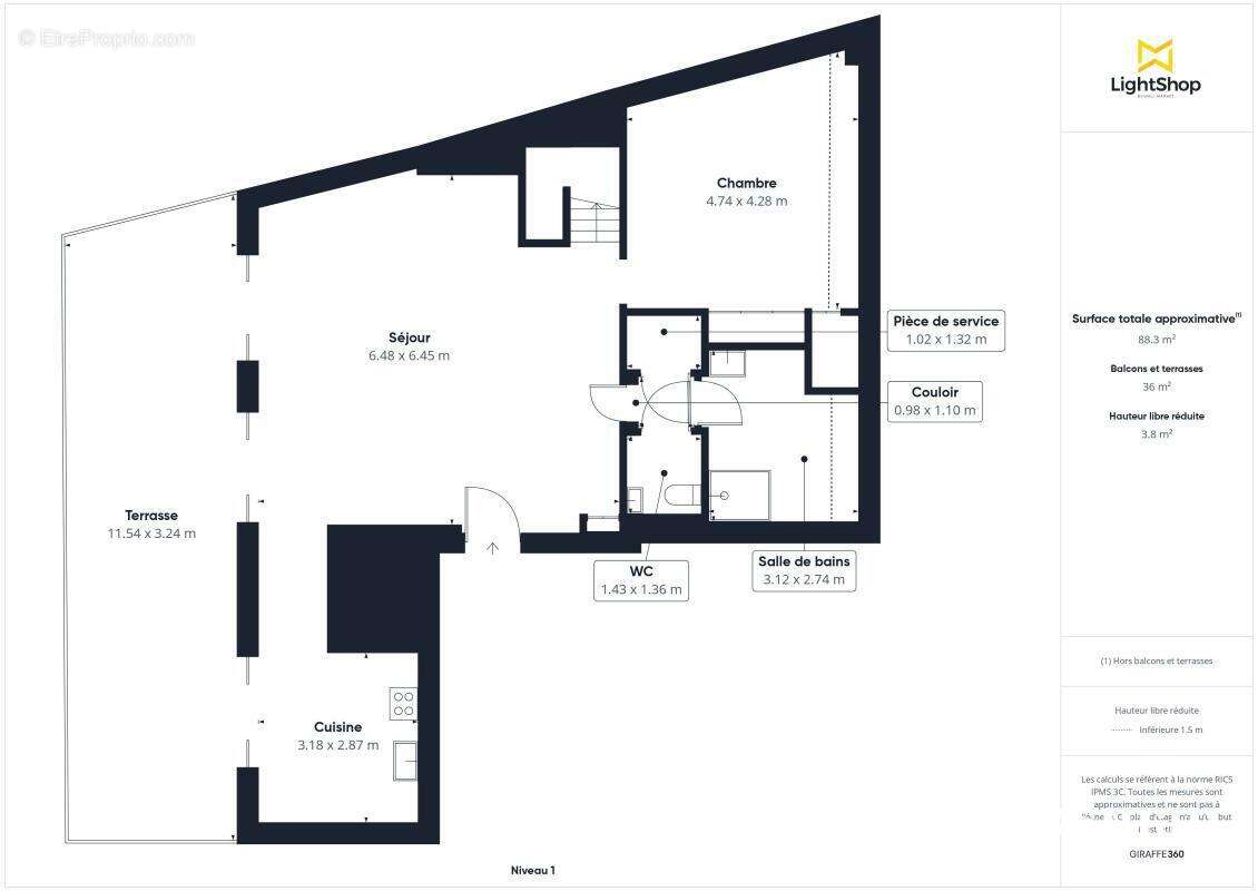 Appartement à NANTES