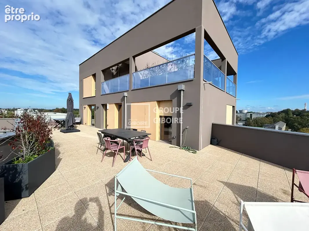 Nouveauté en Exclusivité - RENNES JEANNE D'ARC - Dernier étage avec grandes terrasses - Appartement Type 5 avec 4 chambres, park - photo 8