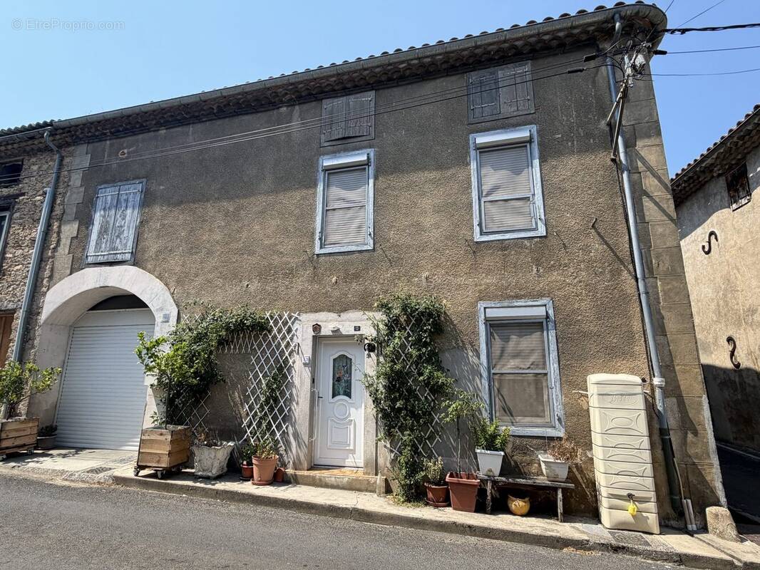 façade maison et garage  - Maison à FA