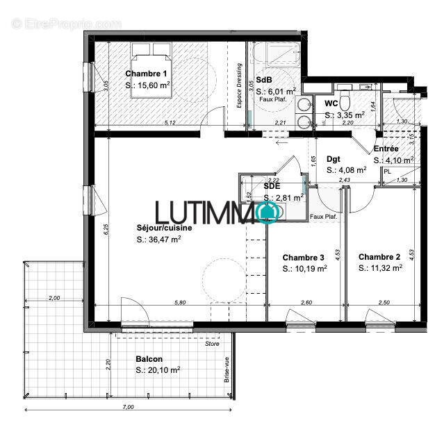 Appartement à BEBLENHEIM