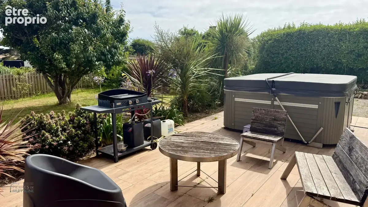 Maison néo-bretonne - 153 m2 - jardin paysagé - Lanildut, aperçu mer - photo 6