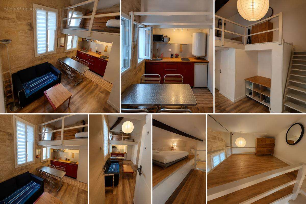 Paris 17e   Épinettes  Studio rénové avec mezzanine   18 m2 - photo 3