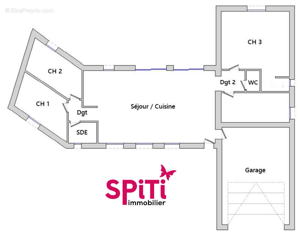 Maison à SAINT-HILAIRE-LE-VOUHIS