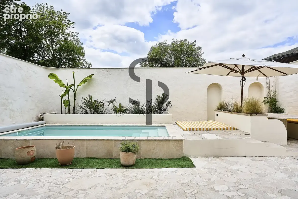 Marcq en Baoeul BOURG Maison d’exception, 5 chambres, bureau, piscine, double garage. - photo 5