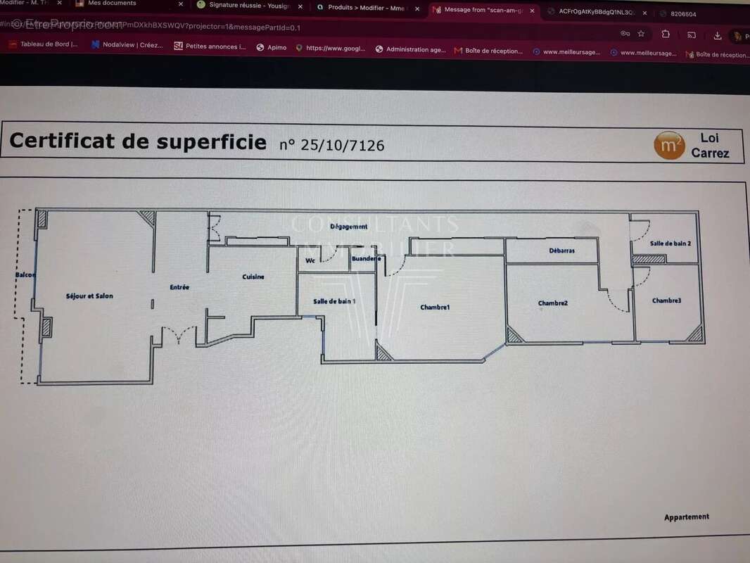 Appartement à NEUILLY-SUR-SEINE