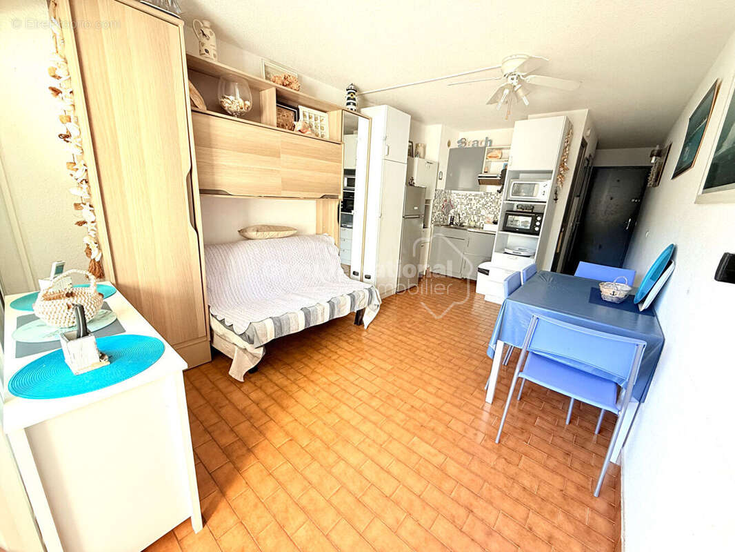 Port-Camargue Studio cabine vue port et jardin - photo 2