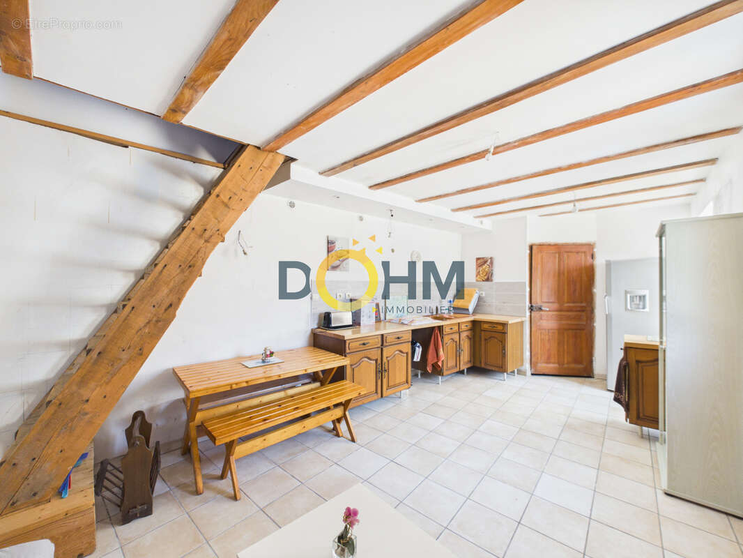 Ensemble immobilier avec une maison habitation habitable et un ancien corps de ferme avec toiture neuve a  ame - photo 8