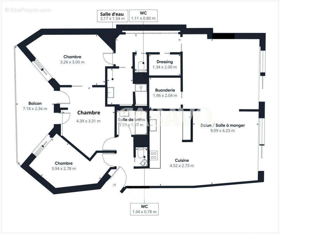 Appartement à CAVALAIRE-SUR-MER