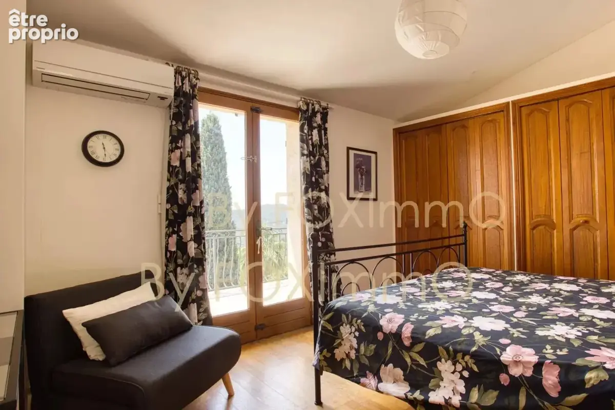 Exclusivité – tour­­rettes-sur-loup- maison individuelle– vue panoramique mer, montagnes et forêt- calme absolu - piscine _garag - photo 9
