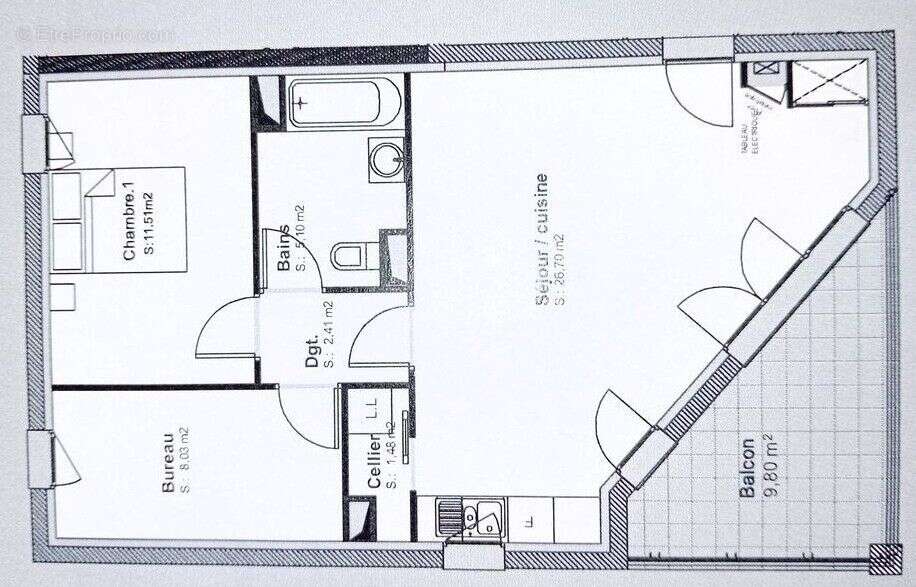 Appartement à BLAGNAC