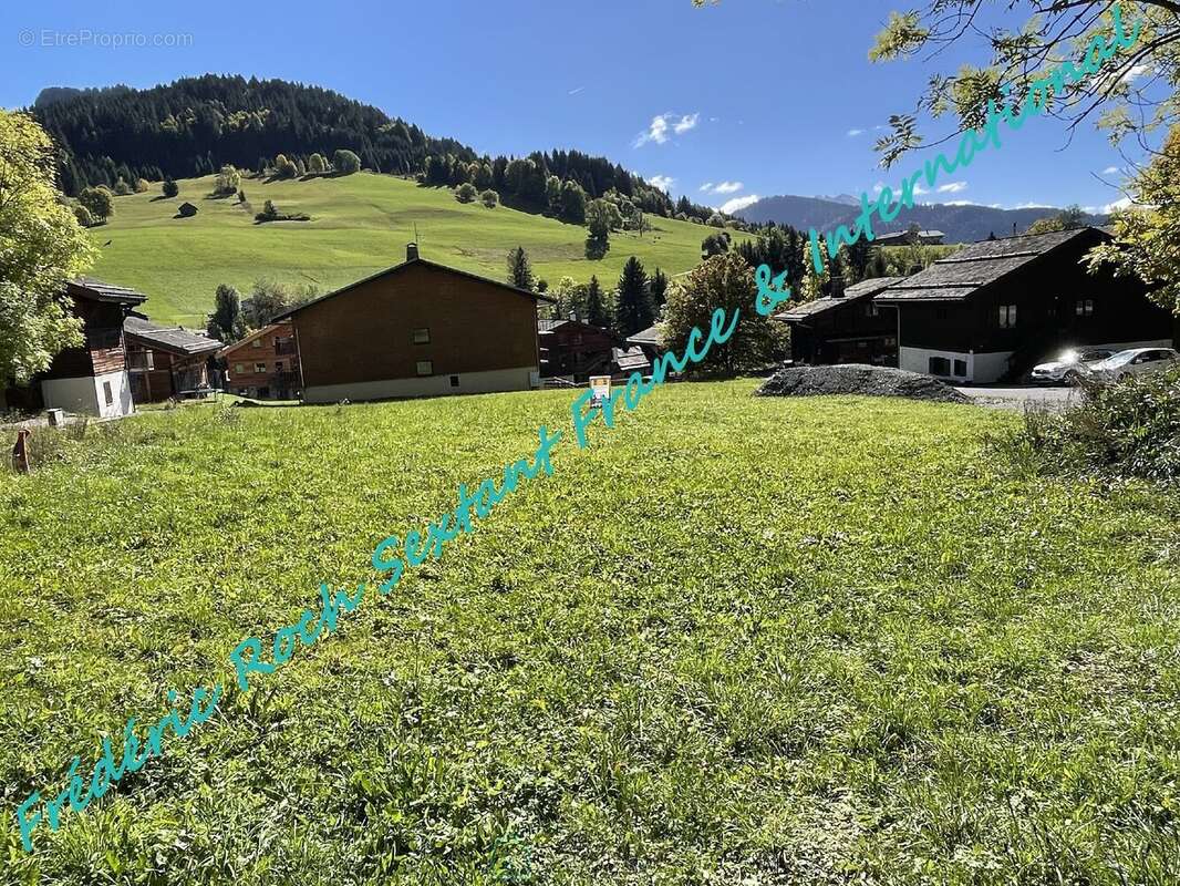 Terrain à LE GRAND-BORNAND