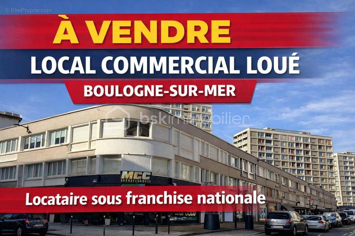 Commerce à BOULOGNE-SUR-MER