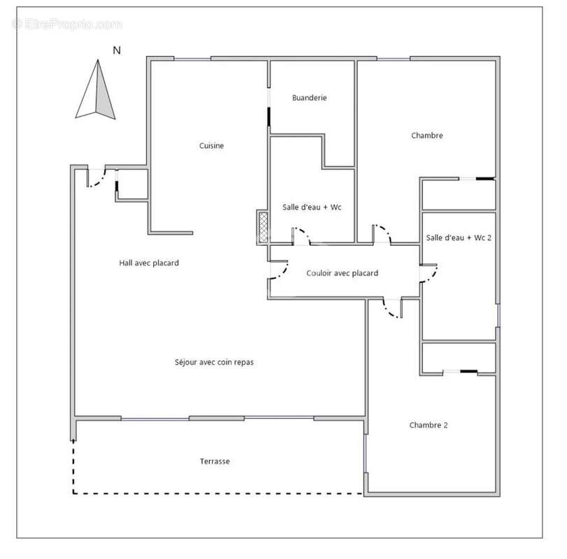 Appartement à VILLENEUVE-LOUBET