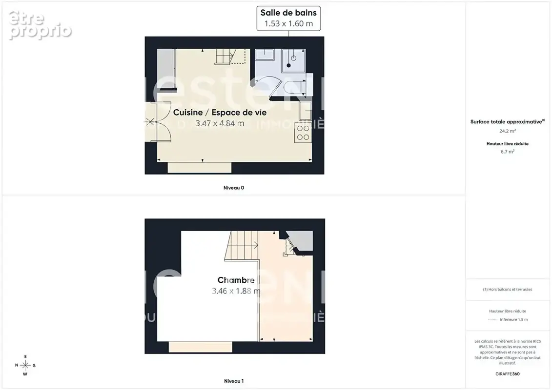 Charmant studio à vendre avec terrasse de 30 m² - photo 7