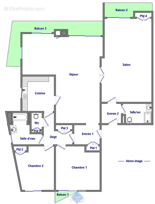 Appartement à ABBEVILLE