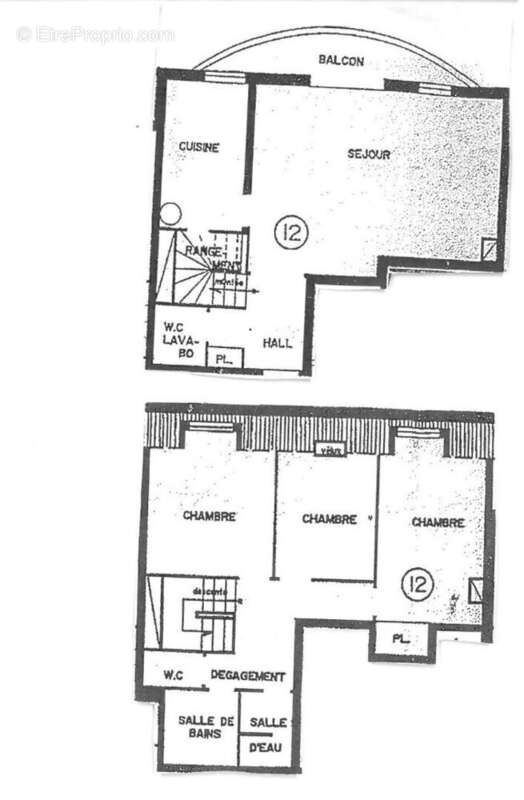 Appartement La Garenne Colombes Centre 4 pièces duplex 85.54 m² - photo 5