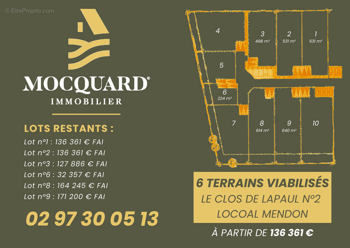 Terrain à LOCOAL-MENDON