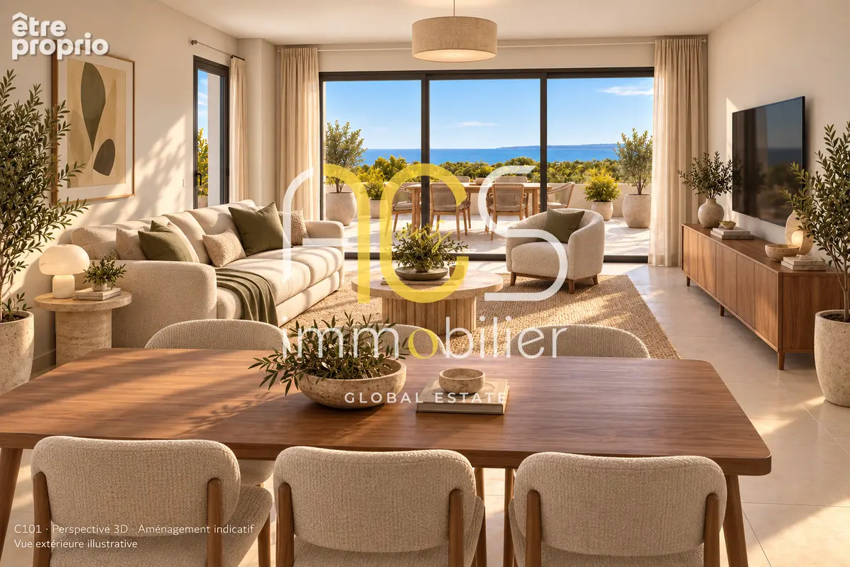 Sainte-Maxime - Vue mer, 4 chambres et terrasse de 52,57 m² - photo 2