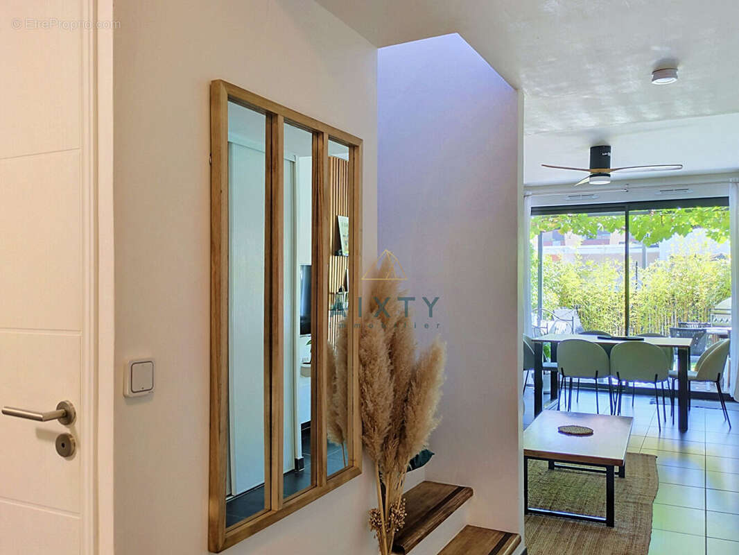 Aix-en-Provence (La Duranne Haute) - Maison contemporaine de 2017 type 3 avec jardin et garage - photo 6