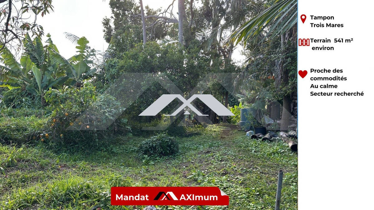 Terrain à LE TAMPON