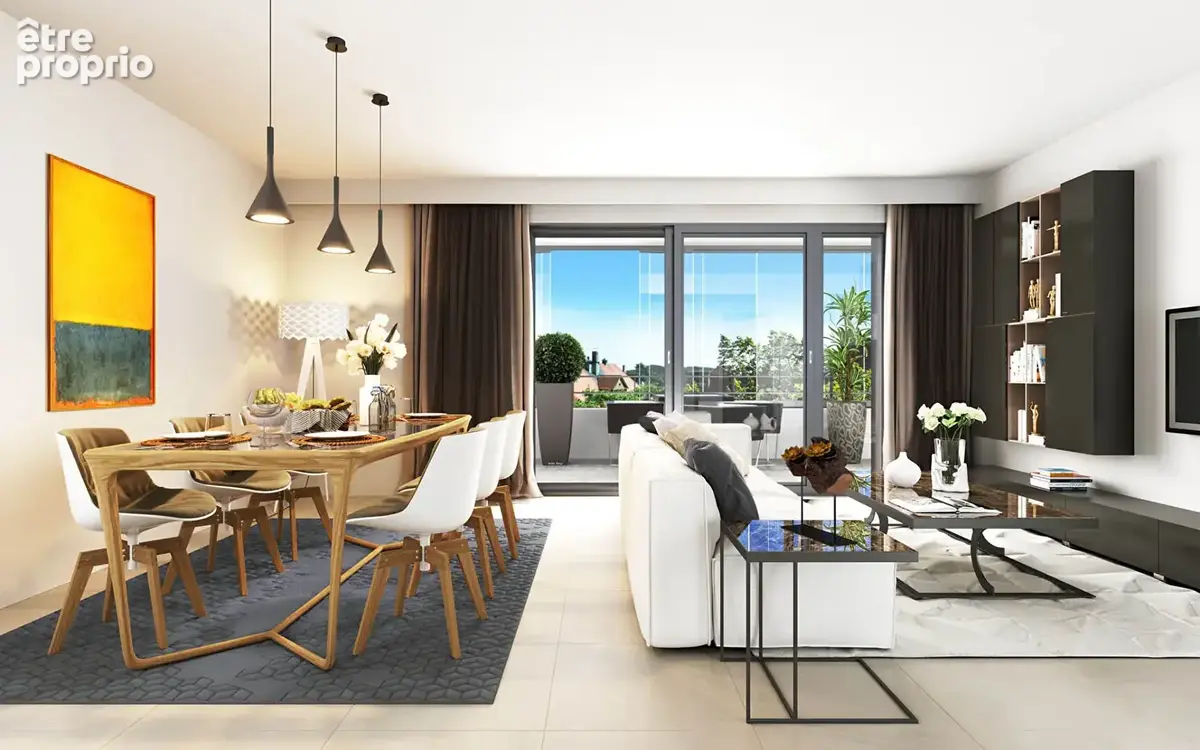 Magnifique t3 de 60m2 + terrasse de 15m2 - photo 2