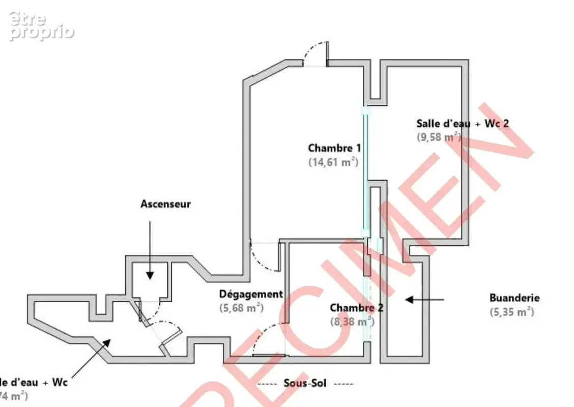 Appartement 84m2 en parfait état situé dans le quartier Auteuil - photo 11
