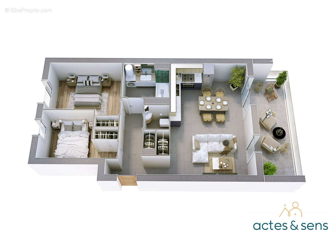 Appartement à COGNIN