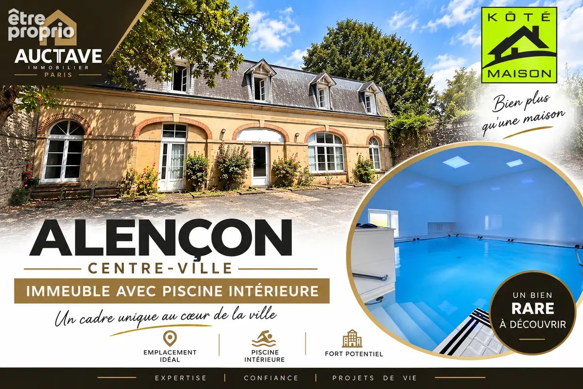 Immeuble avec piscine interieure alencon secteur recherché - photo 3