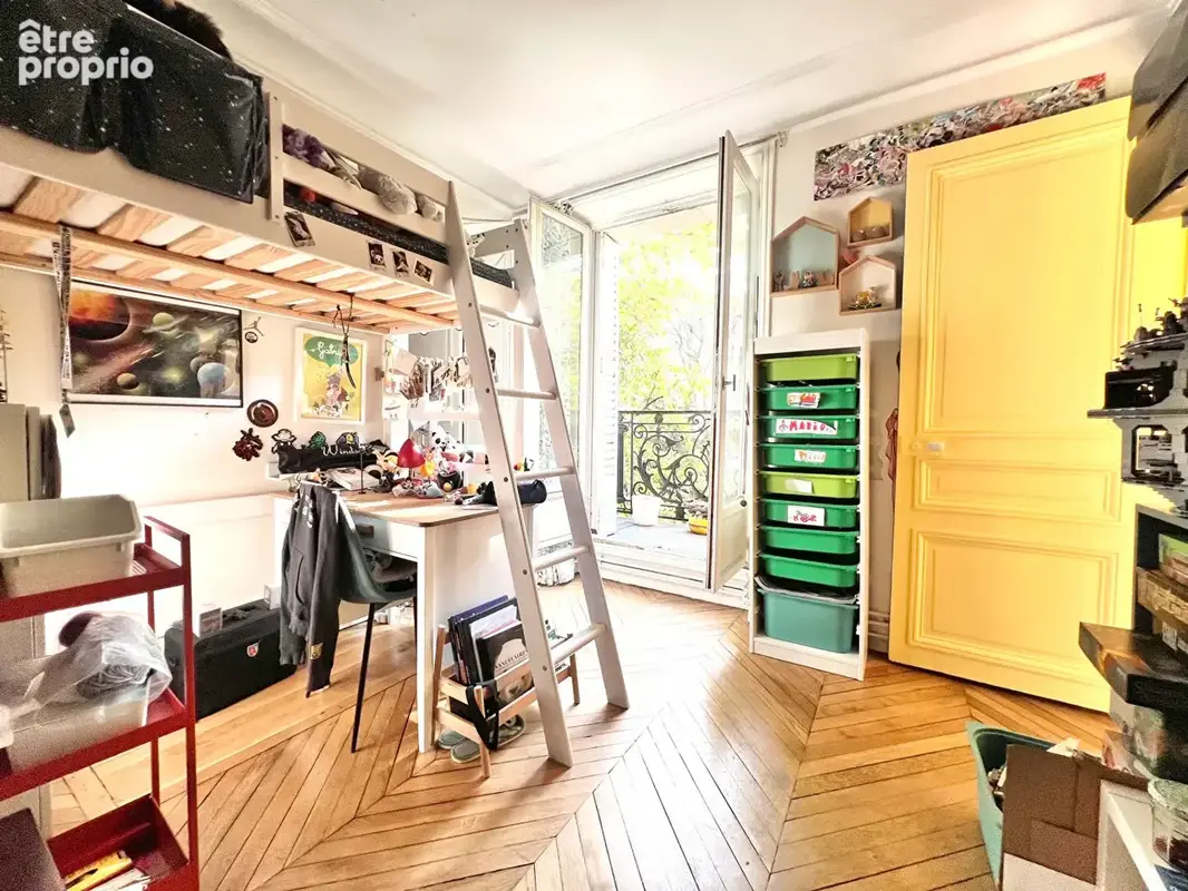 Paris 18ème - Bd.Barbès - 4P  3CH 73,37M2 Balcon filant 14M2 - photo 13