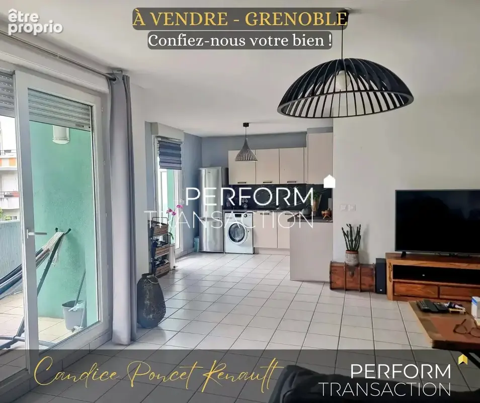 Grenoble t4 + garage - photo 1