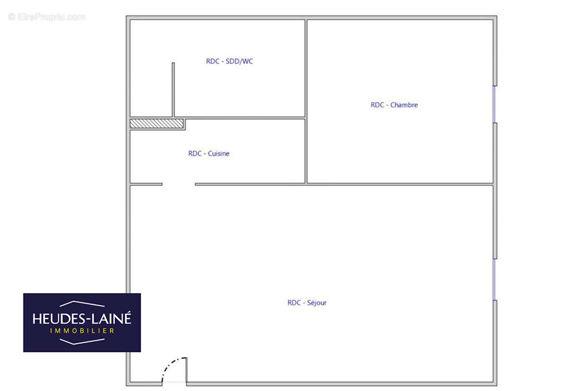 Appartement à DONVILLE-LES-BAINS