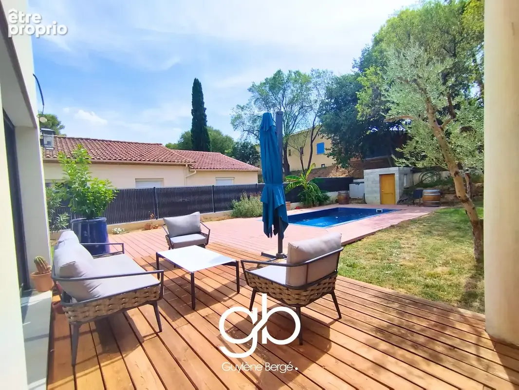 Maison a vendre  saint mathieu de treviers - piscine -  4 chambres - garage - photo 13