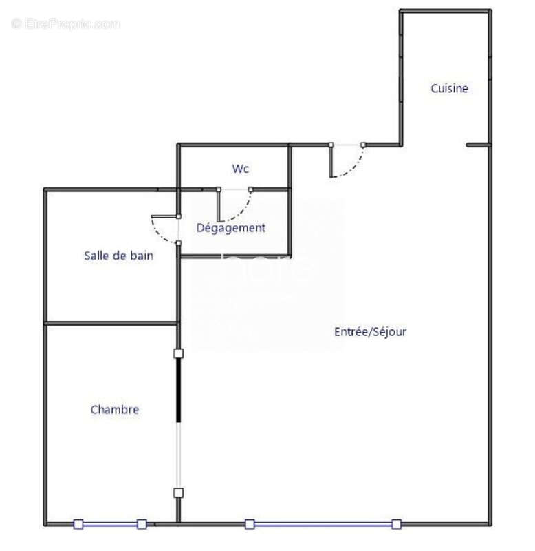 Appartement à PARIS-20E