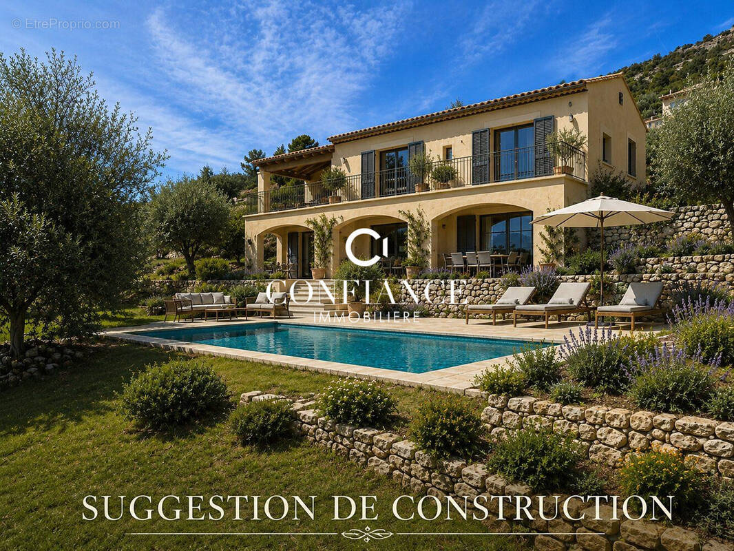 Terrain 1715 m² à Chateauneuf-Villevieille  - photo 2
